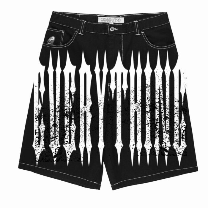 Street grit jorts