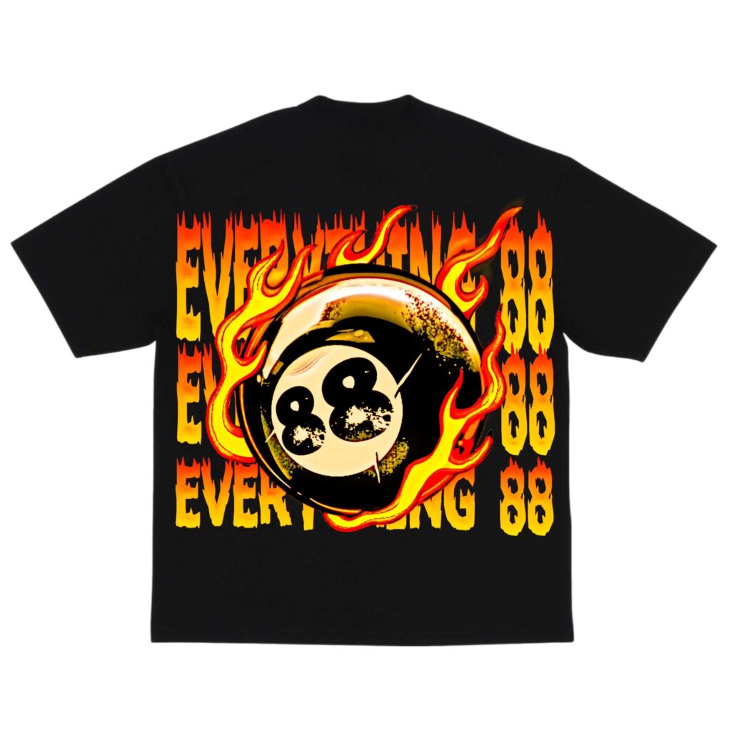 88 flame ball tee - Image 2