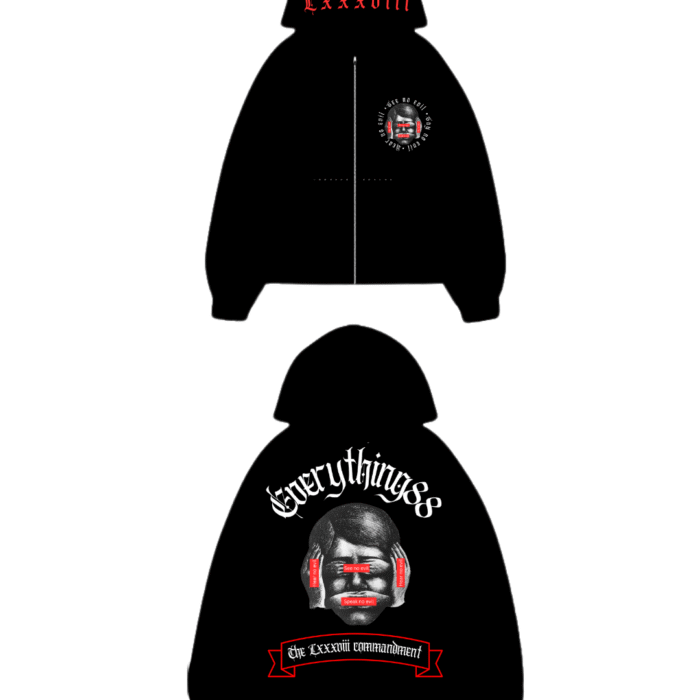 S.H.S commandment hoodie