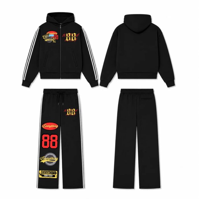 88 stamp hoodie and joggers set