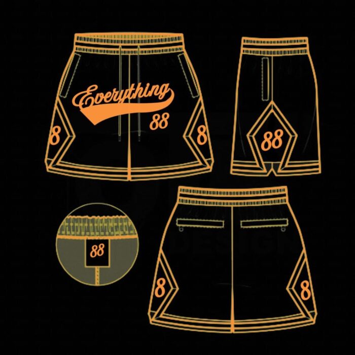 88 Tiger soul shorts