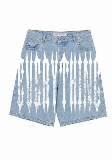 88 Street grit jorts