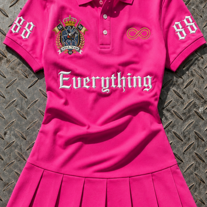 88 club polo dress